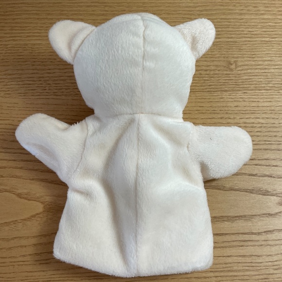Plush Sheep Lamb Hand Puppet Cream Color 9” Four Star International Trading Co - Picture 2 of 8
